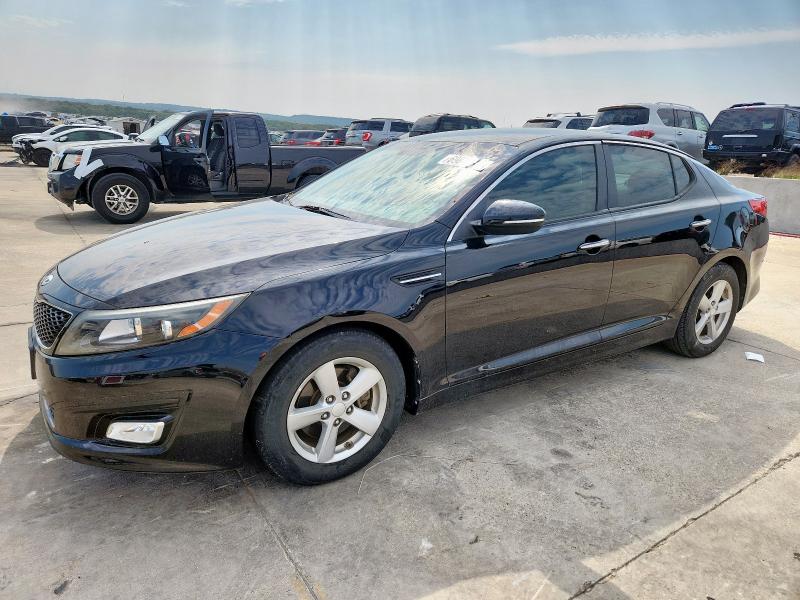 KIA OPTIMA LX 2014 with VIN 5XXGM4A71EG263738 - Photo from auction