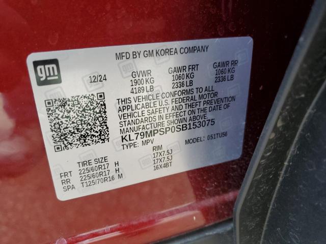 Photo 14 from auction – 2025 CHEVROLET TRAILBLAZE with VIN KL79MPSP0SB153075
