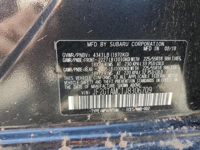 Photo 14 from auction – 2018 SUBARU CROSSTREK with VIN JF2GTAMC1J8306709