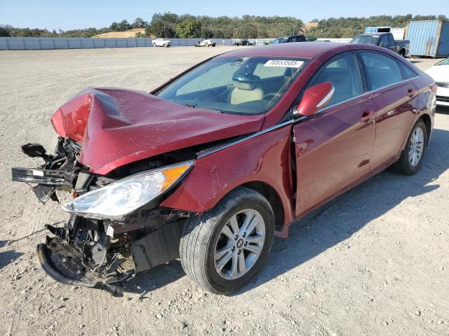 HYUNDAI SONATA GLS 2014 with VIN 5NPEB4AC2EH892648 - Photo from auction