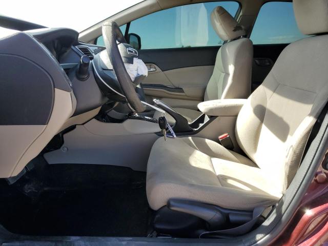 Photo 7 from auction – 2013 HONDA CIVIC LX with VIN 19XFB2F58DE045316