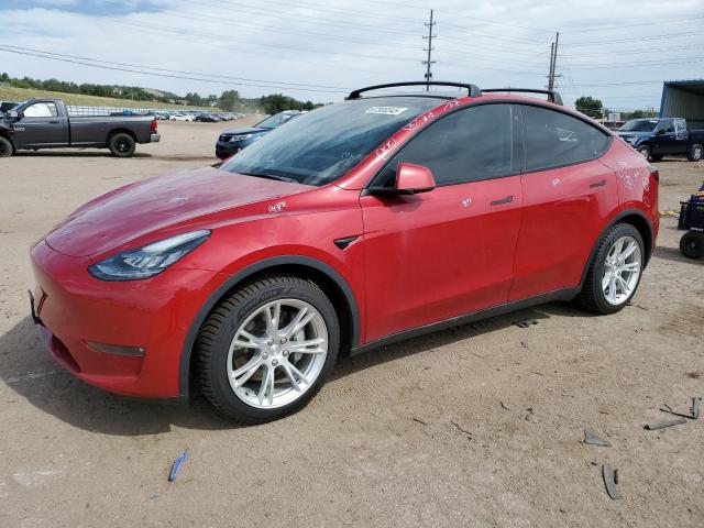 TESLA MODEL Y 2021 with VIN 5YJYGDEE9MF108862 - Photo from auction