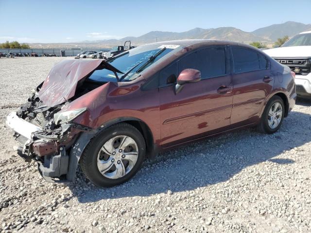 Photo 1 from auction – 2013 HONDA CIVIC LX with VIN 19XFB2F58DE045316