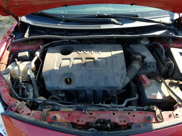 Photo 11 from auction – 2009 TOYOTA COROLLA BA with VIN 2T1BU40E79C031488