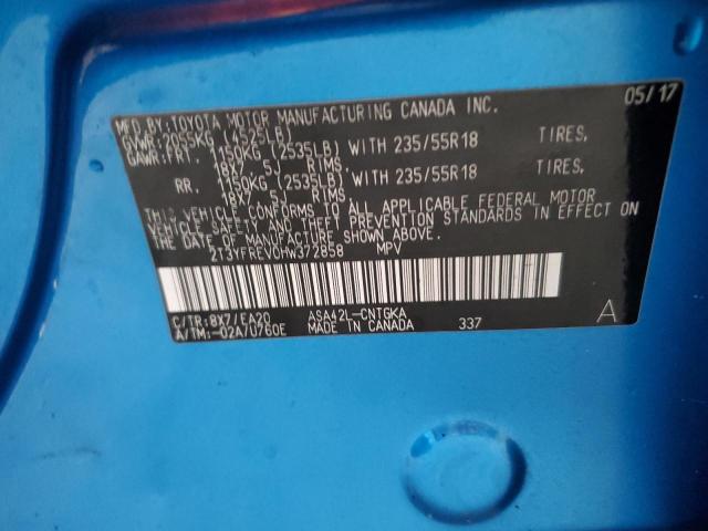 Photo 14 from auction – 2017 TOYOTA RAV4 LIMIT with VIN 2T3YFREV0HW372858