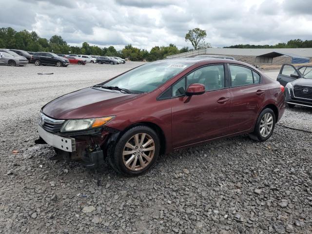 HONDA CIVIC EX 2012 with VIN 2HGFB2F86CH507001 - Photo from auction