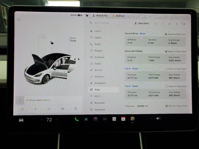 Photo 9 from auction – 2018 TESLA MODEL 3 with VIN 5YJ3E1EB1JF097954
