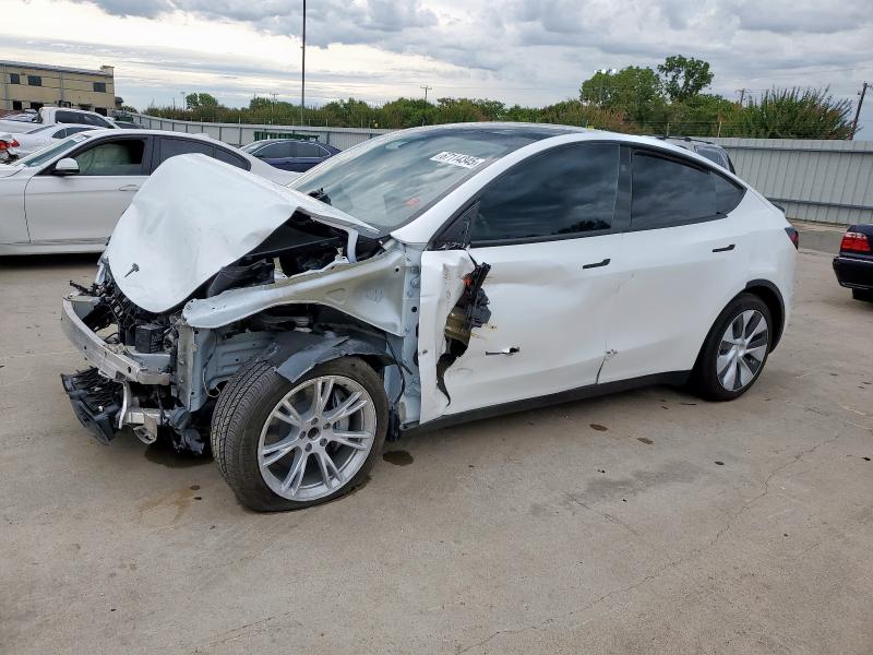 TESLA MODEL Y 2024 with VIN 7SAYGDED6RF040196 - Photo from auction