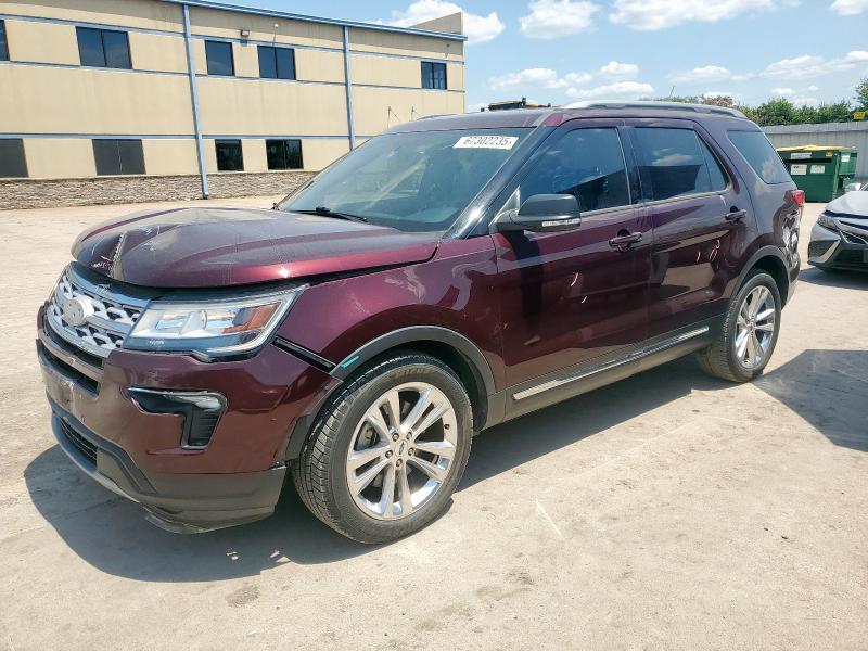 FORD EXPLORER X 2019 with VIN 1FM5K7D8XKGA87825 - Photo from auction