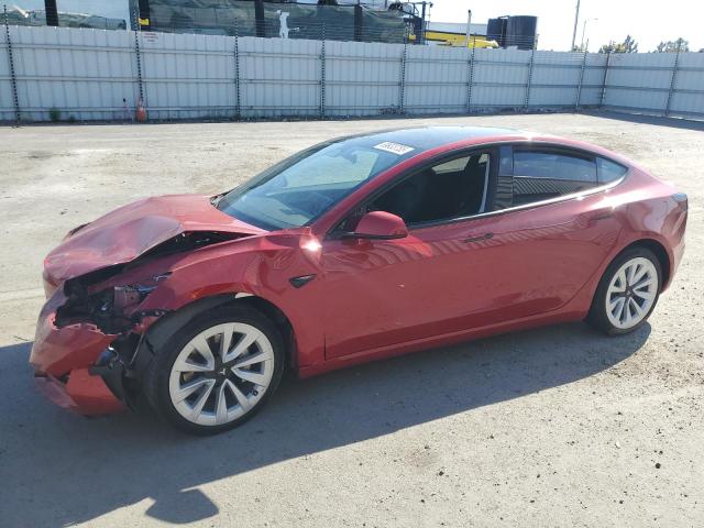 TESLA MODEL 3 2022 with VIN 5YJ3E1EB3NF183787 - Photo from auction