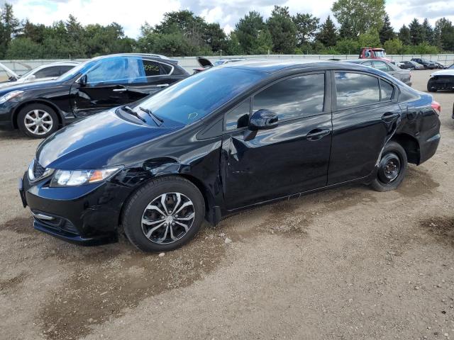 HONDA CIVIC LX 2013 with VIN 19XFB2F57DE017510 - Photo from auction
