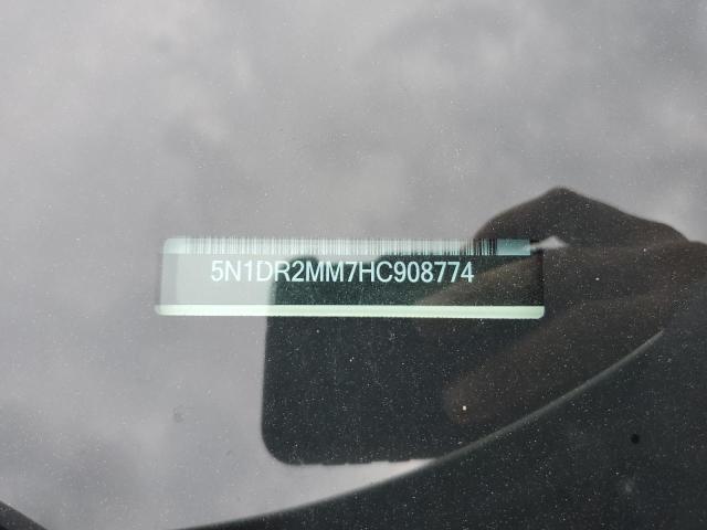 Photo 14 from auction – 2017 NISSAN PATHFINDER with VIN 5N1DR2MM7HC908774
