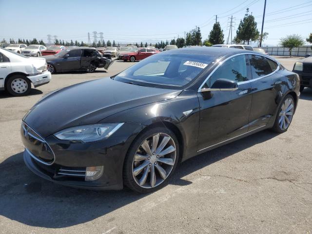 TESLA MODEL S 2014 with VIN 5YJSA1H10EFP36311 - Photo from auction