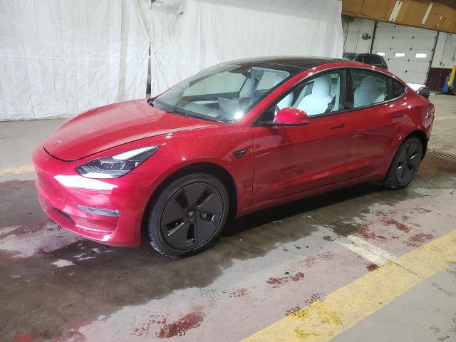 TESLA MODEL 3 2021 with VIN 5YJ3E1EB9MF047923 - Photo from auction