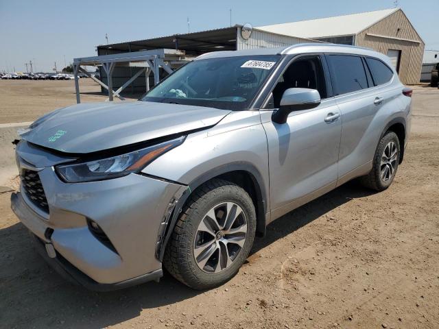 TOYOTA HIGHLANDER 2020 with VIN 5TDGZRBHXLS521644 - Photo from auction