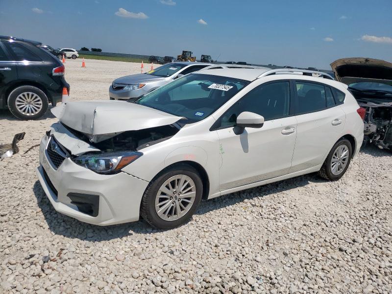 SUBARU IMPREZA PR 2018 with VIN 4S3GTAB6XJ3728924 - Photo from auction