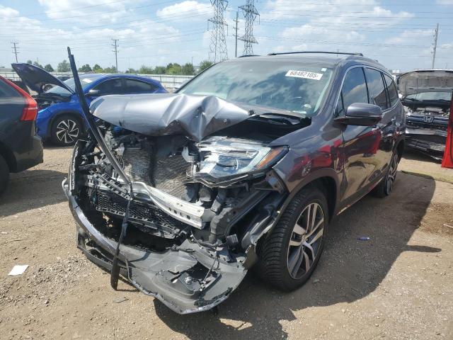 Photo 1 from auction – 2017 HONDA PILOT TOUR with VIN 5FNYF6H96HB101211