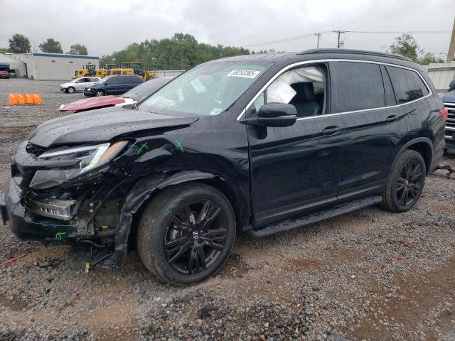 HONDA PILOT SE 2022 with VIN 5FNYF6H25NB062559 - Photo from auction