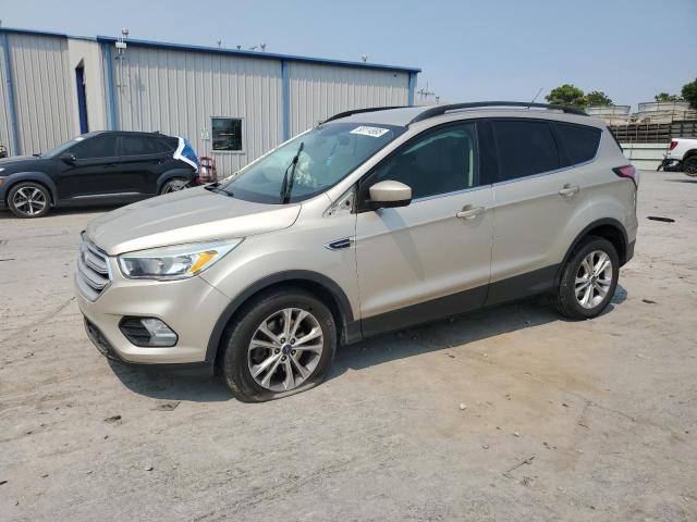 FORD ESCAPE SE 2018 with VIN 1FMCU9GD6JUA87505 - Photo from auction