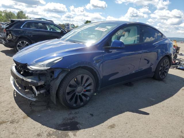 TESLA MODEL Y 2022 with VIN 7SAYGDEF4NF556035 - Photo from auction