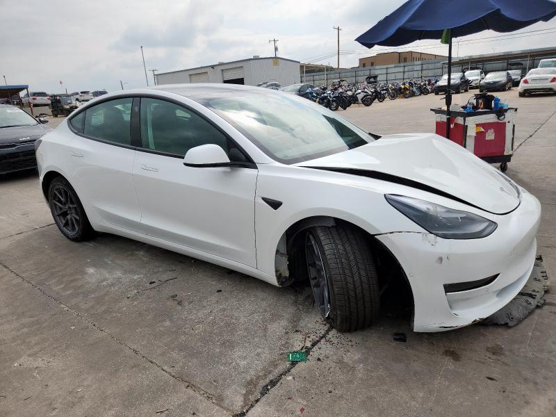 Photo 4 from auction – 2022 TESLA MODEL 3 with VIN 5YJ3E1EB5NF262619