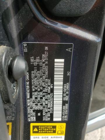Photo 14 from auction – 2010 LEXUS RX 350 with VIN 2T2ZK1BA0AC027425
