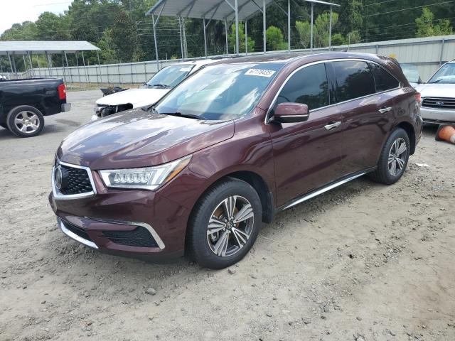 ACURA MDX 2017 with VIN 5FRYD4H39HB011457 - Photo from auction