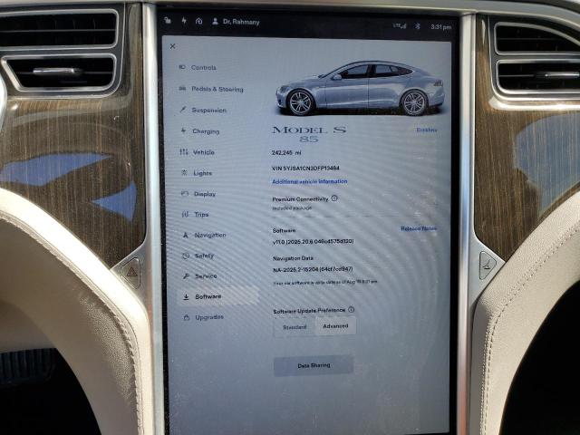 Photo 9 from auction – 2013 TESLA MODEL S with VIN 5YJSA1CN3DFP13484