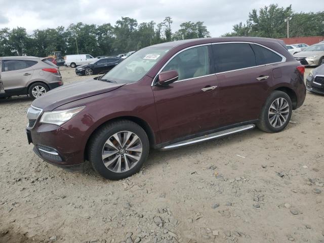 ACURA MDX TECHNO 2016 con VIN 5FRYD4H44GB026150 - Foto de la subasta