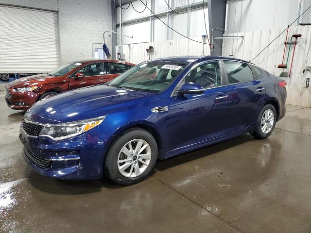KIA OPTIMA LX 2018 with VIN 5XXGT4L31JG205555 - Photo from auction