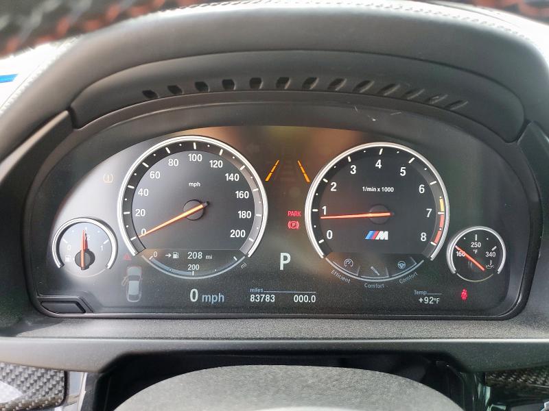 Photo 9 from auction – 2016 BMW X6 M with VIN 5YMKW8C52G0R43098