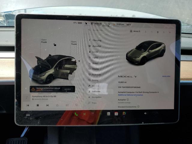 Photo 9 from auction – 2023 TESLA MODEL Y with VIN 7SAYGDED2PF962946