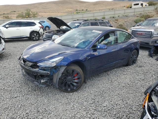 TESLA MODEL 3 2023 with VIN 5YJ3E1EC9PF634412 - Photo from auction
