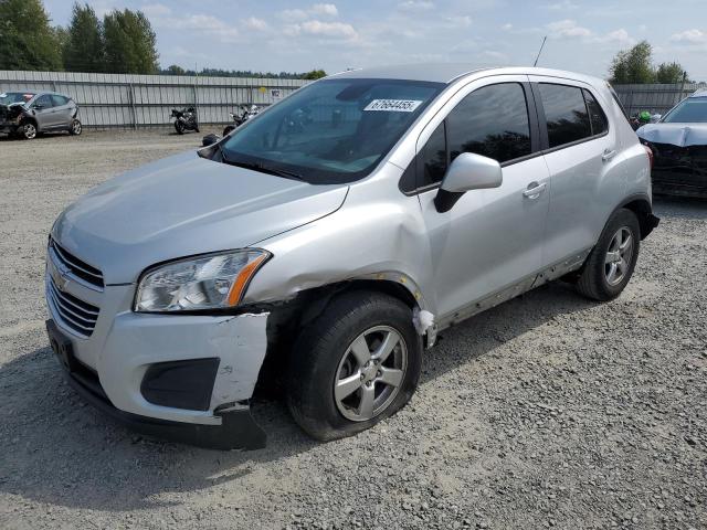 CHEVROLET TRAX 1LS 2015 with VIN KL7CJPSB0FB102958 - Photo from auction