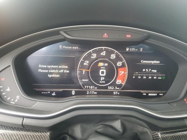 Photo 9 from auction – 2018 AUDI S5 PREMIUM with VIN WAUP4AF58JA056191