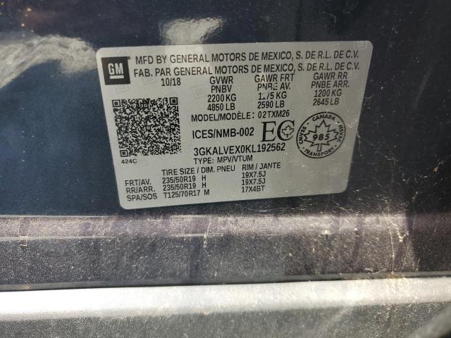 Photo 14 from auction – 2019 GMC TERRAIN SL with VIN 3GKALVEX0KL192562