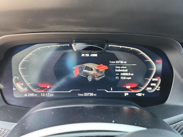 Photo 9 from auction – 2022 BMW X5 M with VIN 5YMJU0C02N9K65548
