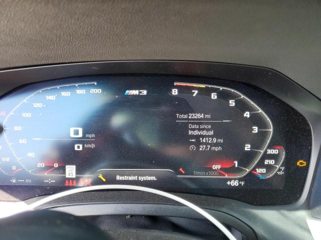 Photo 9 from auction – 2022 BMW M3 COMPETI with VIN WBS43AY09NFM26026