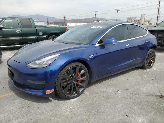 TESLA MODEL 3 2020 with VIN 5YJ3E1EC4LF713285 - Photo from auction