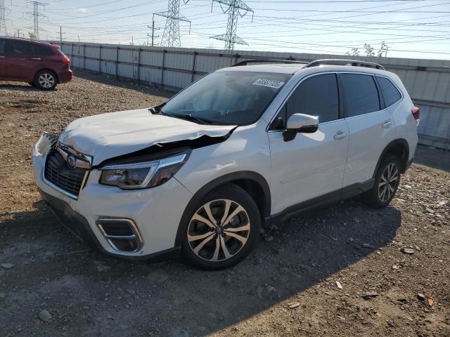 SUBARU FORESTER LIMITED 2021 with VIN JF2SKAUC6MH549501 - Photo from auction