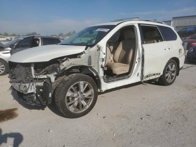 NISSAN PATHFINDER S 2016 with VIN 5N1AR2MM2GC625734 - Photo from auction
