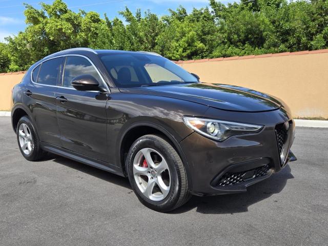 ALFA STELVIO 2019 with VIN ZASPAJAN7K7C71196 - Photo from auction