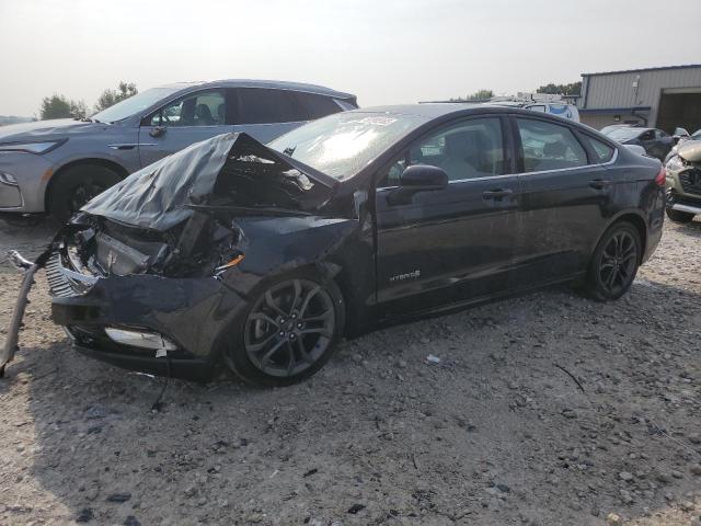 FORD FUSION SE 2018 with VIN 3FA6P0LU8JR256379 - Photo from auction