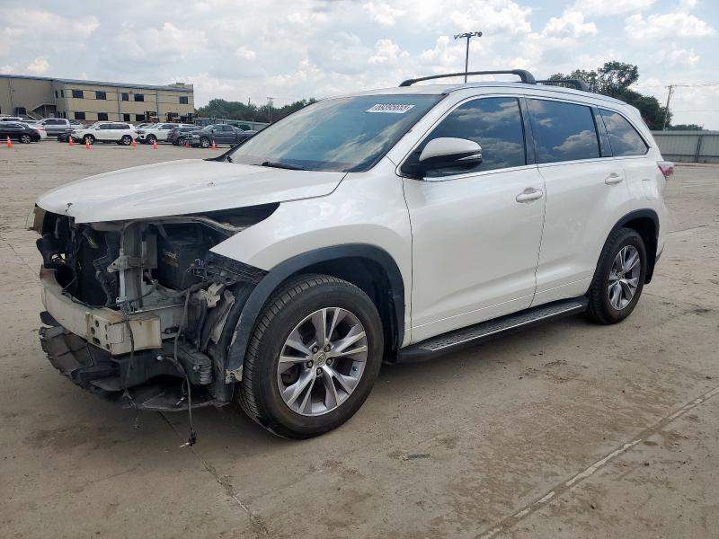 TOYOTA HIGHLANDER 2014 z numerem VIN 5TDKKRFH8ES030923 - Zdjęcie z aukcji