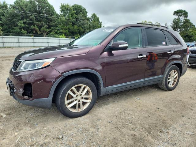 KIA SORENTO LX 2014 with VIN 5XYKT4A64EG429931 - Photo from auction