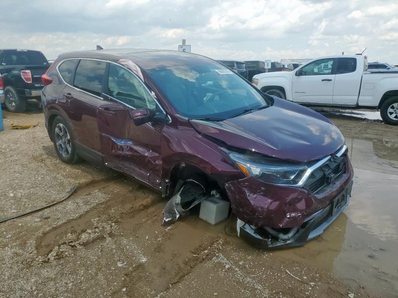 Photo 4 from auction – 2017 HONDA CR-V EX with VIN 7FARW1H55HE007412