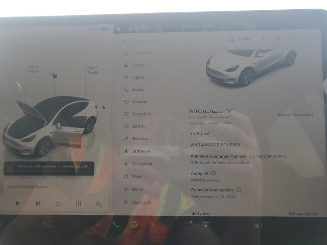Photo 9 from auction – 2023 TESLA MODEL Y with VIN 7SAYGDEE1PF618923