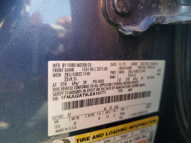 Photo 14 from auction – 2020 FORD EXPEDITION with VIN 1FMJU2AT9LEA10171