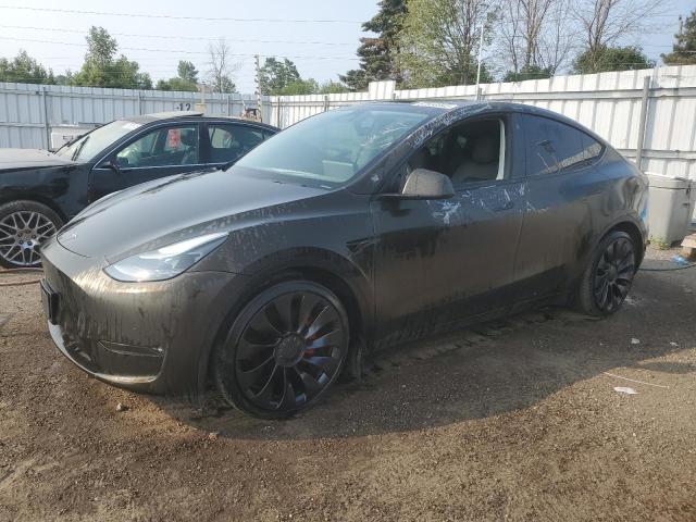 TESLA MODEL Y 2022 with VIN 7SAYGDEF6NF508049 - Photo from auction
