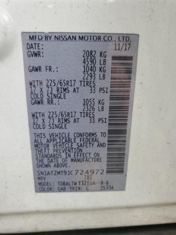 Photo 14 from auction – 2018 NISSAN ROGUE S with VIN 5N1AT2MT9JC724972